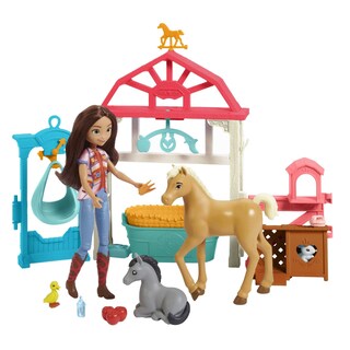 Foto 1 | Set Mattel Spirit Lucky's Foal Nursery Con Lucky Doll - Venta Internacional.