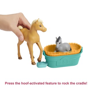 Foto 3 | Set Mattel Spirit Lucky's Foal Nursery Con Lucky Doll - Venta Internacional.