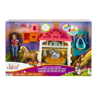 Foto 6 | Set Mattel Spirit Lucky's Foal Nursery Con Lucky Doll - Venta Internacional.