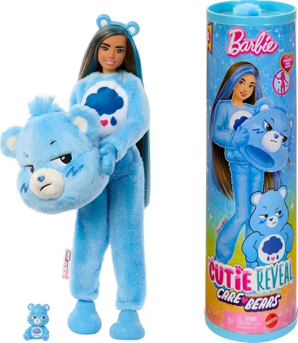 Foto 1 | Ositos Cariñositos Muñeca Barbie Cutie Reveal Azul