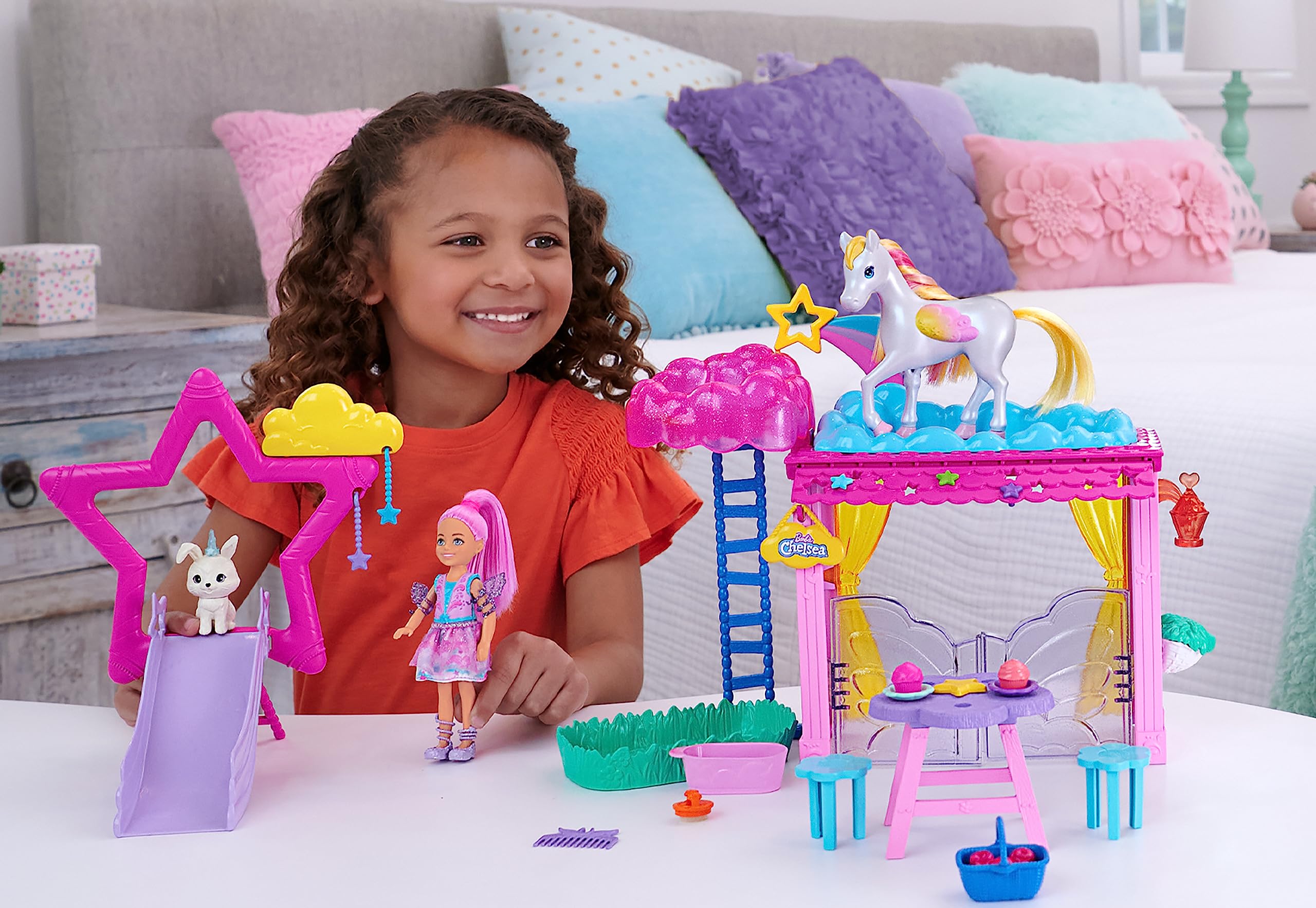 Foto 3 pulgar | Set De Juego Barbie A Touch Of Magic Chelsea Con Pegasus Y Acc - Venta Internacional.