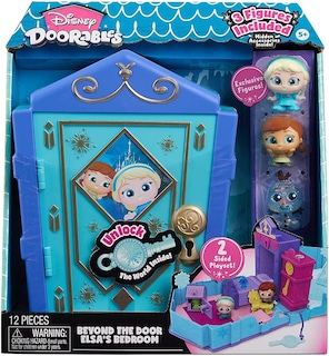 Foto 1 | Playset Disney Doorables Más Allá De La Puerta La Habitación De Elsa - Venta Internacional.