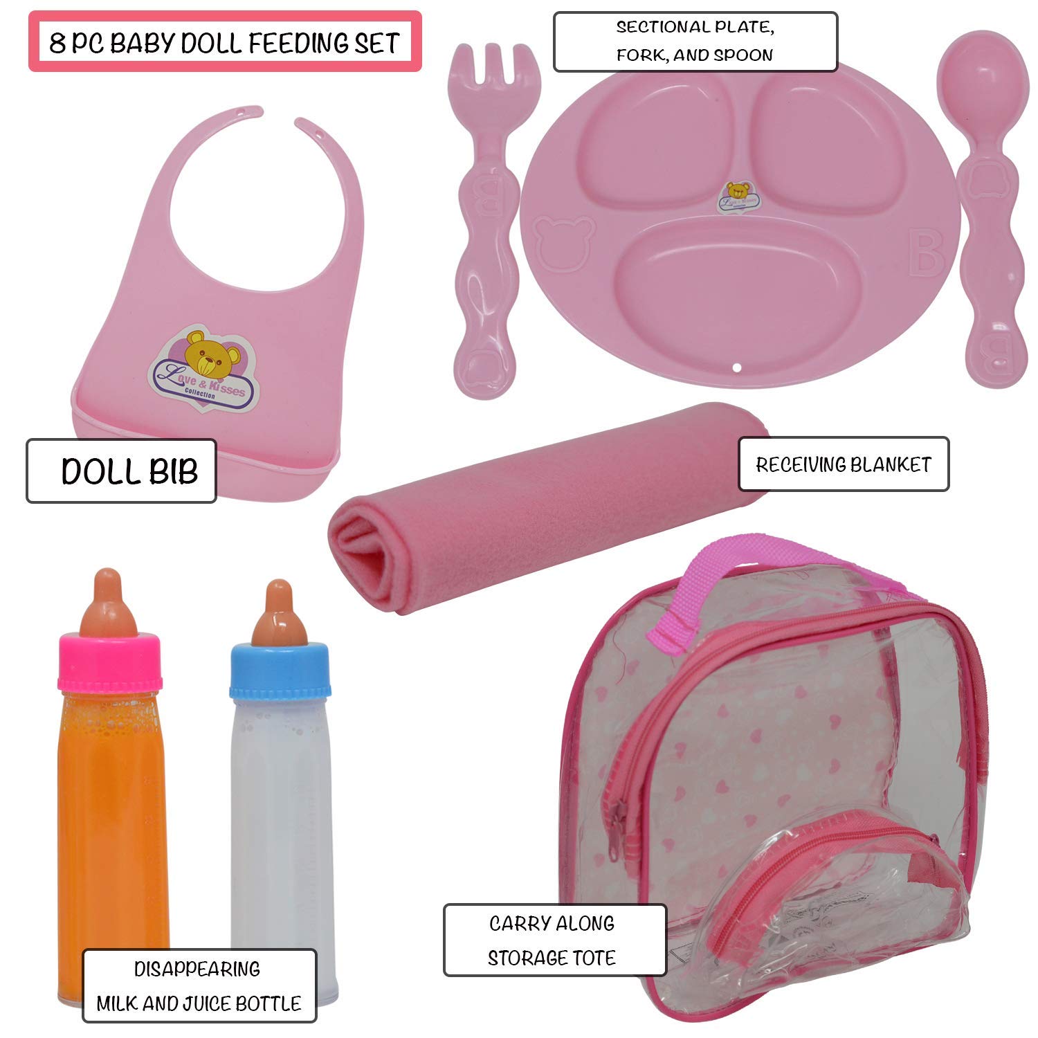 Foto 3 pulgar | Set De Accesorios The New York Doll Collection Baby Doll - Venta Internacional.