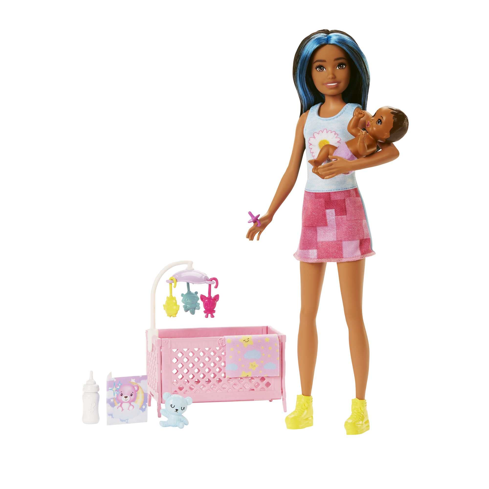 Foto 2 pulgar | Set De Juego Barbie Skipper Babysitters Inc Con Muñeca Y Cuna - Venta Internacional.