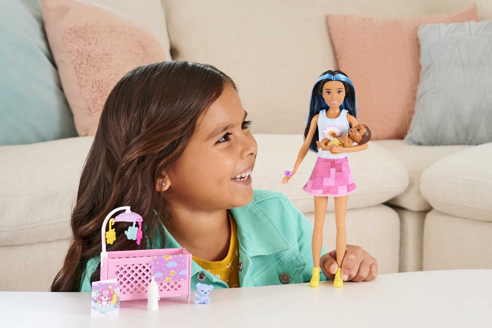 Foto 3 pulgar | Set De Juego Barbie Skipper Babysitters Inc Con Muñeca Y Cuna - Venta Internacional.