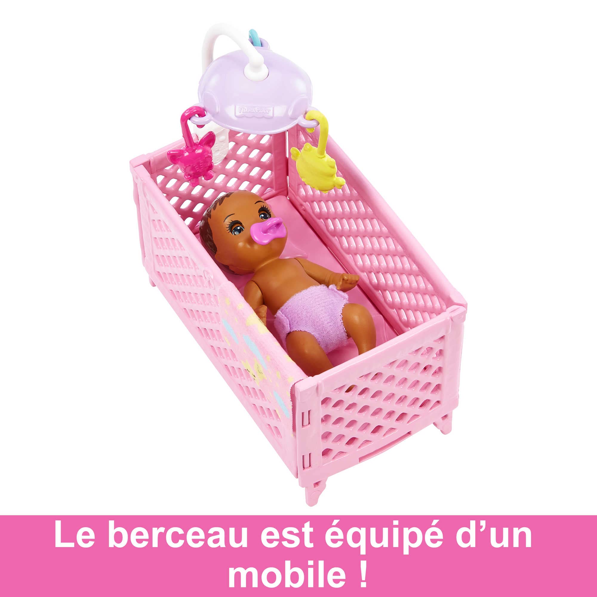 Foto 5 pulgar | Set De Juego Barbie Skipper Babysitters Inc Con Muñeca Y Cuna - Venta Internacional.