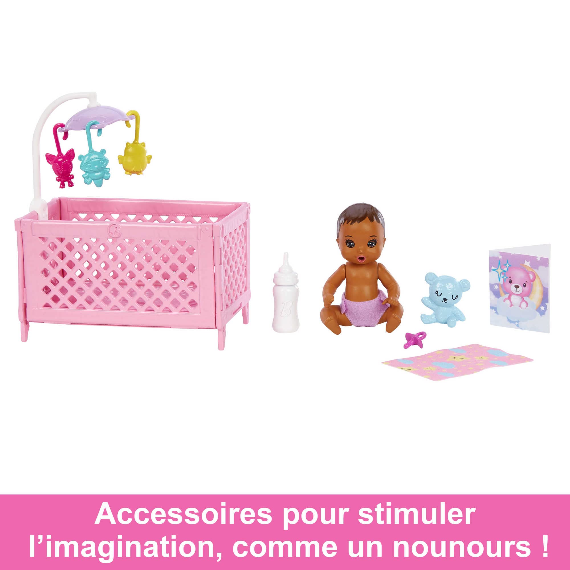 Foto 6 pulgar | Set De Juego Barbie Skipper Babysitters Inc Con Muñeca Y Cuna - Venta Internacional.