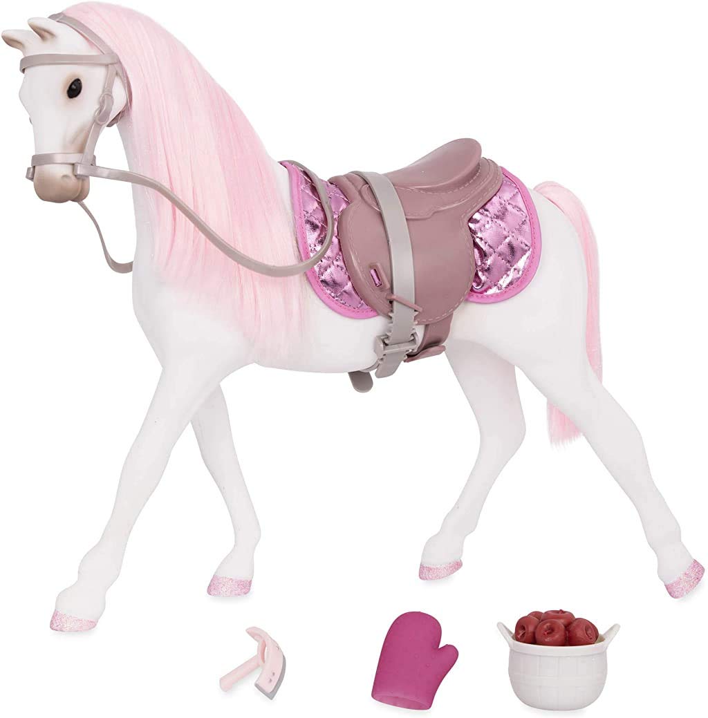 Foto 2 pulgar | Toy Horse Glitter Girls Shimmers Norwegian De 35 Cm Con Accesorio - Venta Internacional.