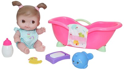 Foto 1 | Set De Regalo Baby Doll Jc Toys Lil Cutesies 9 Bath Time Para 2 Años - Venta Internacional.