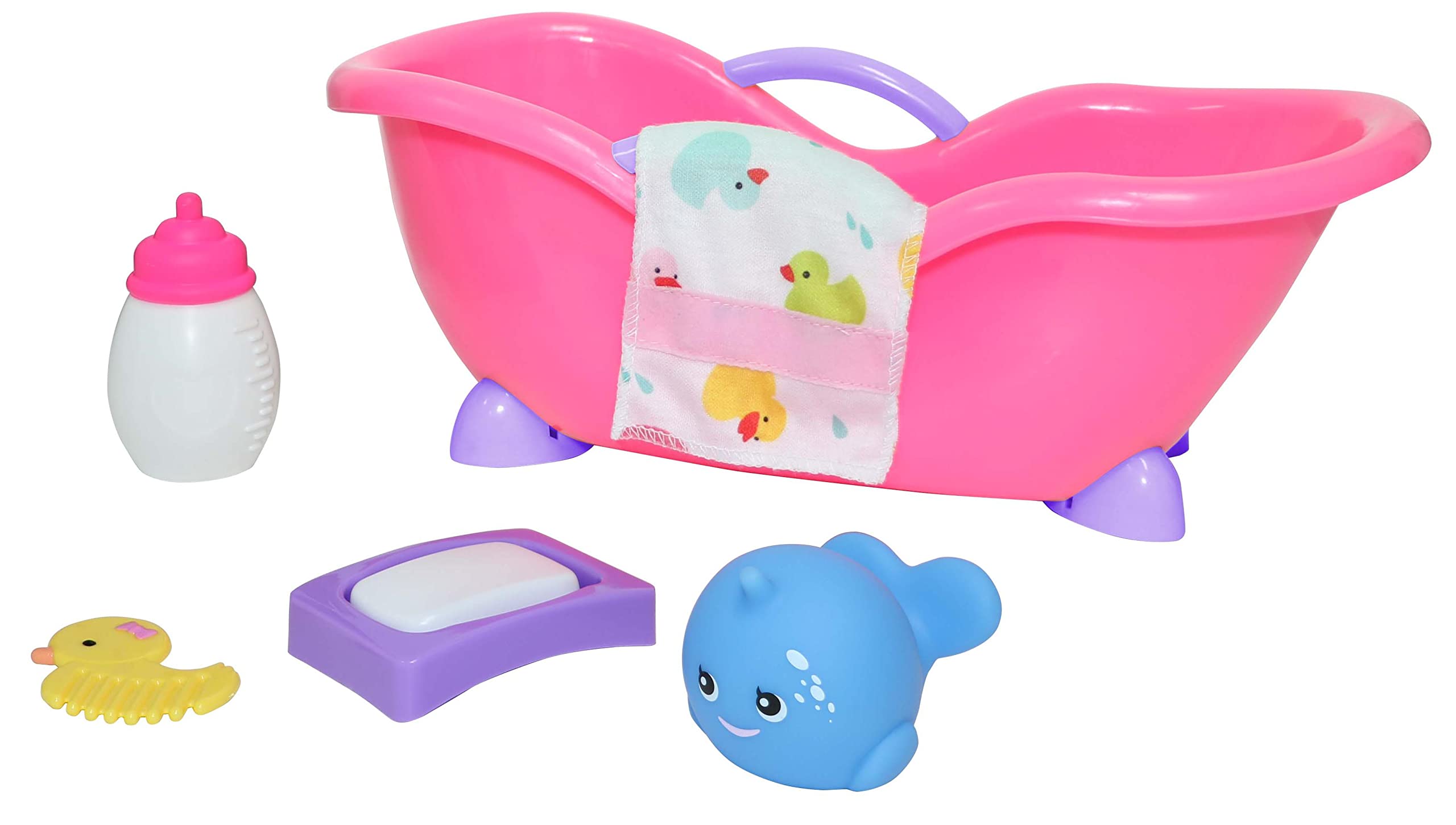 Foto 5 pulgar | Set De Regalo Baby Doll Jc Toys Lil Cutesies 9 Bath Time Para 2 Años - Venta Internacional.