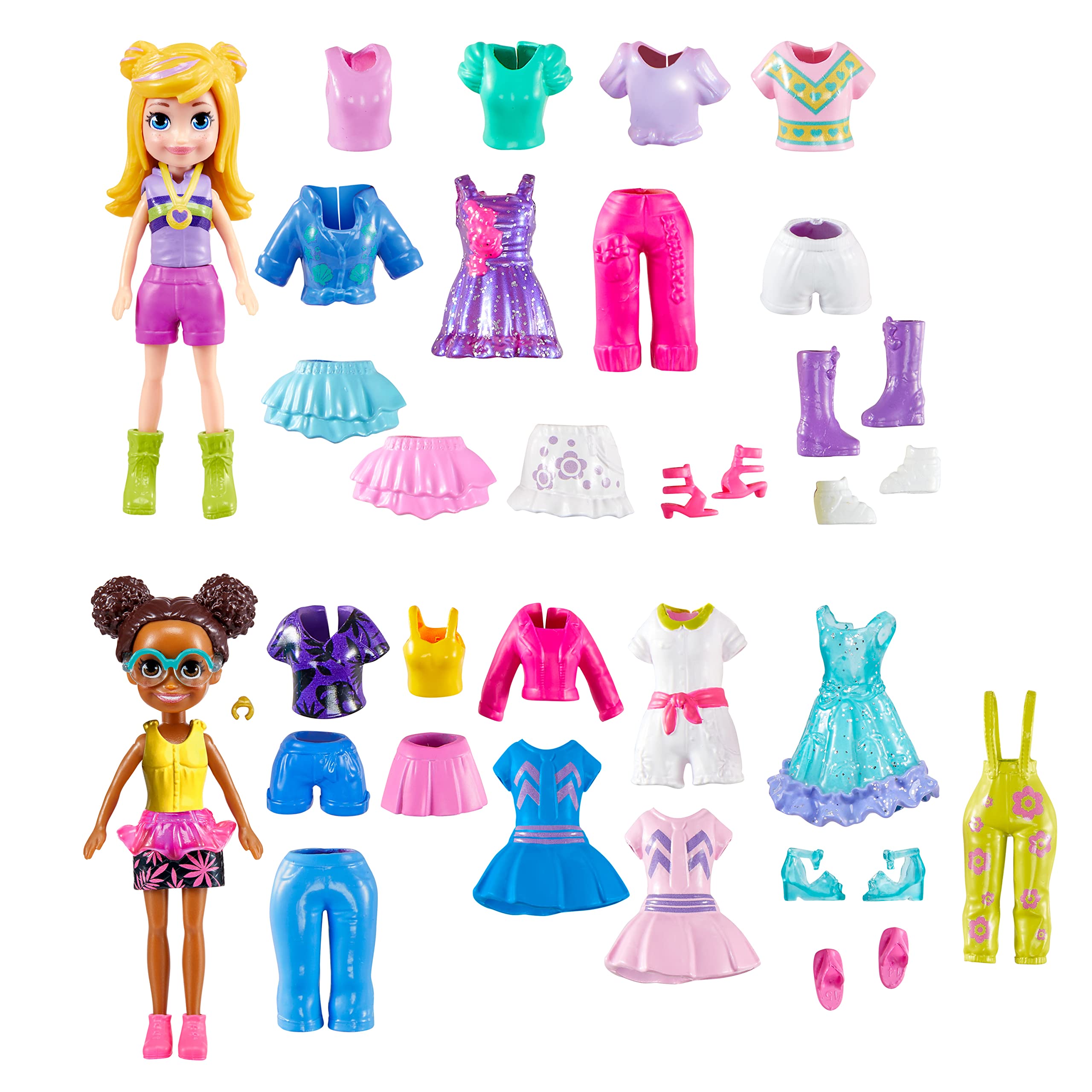 Foto 2 pulgar | Set De Moda Polly Pocket Sparkle Cove Adventure Con 4 Muñecas - Venta Internacional.