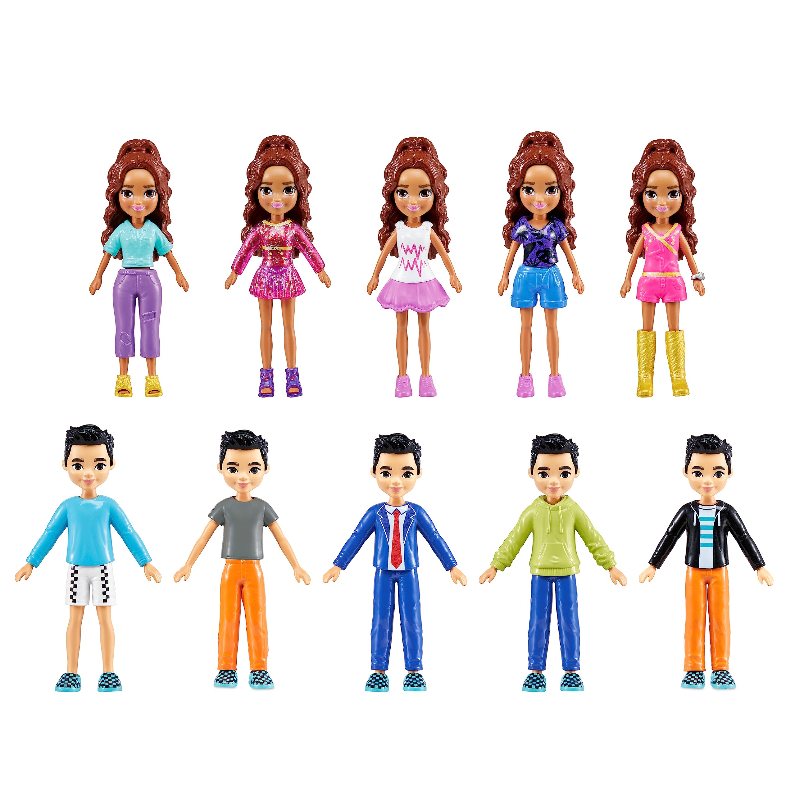 Foto 5 pulgar | Set De Moda Polly Pocket Sparkle Cove Adventure Con 4 Muñecas - Venta Internacional.