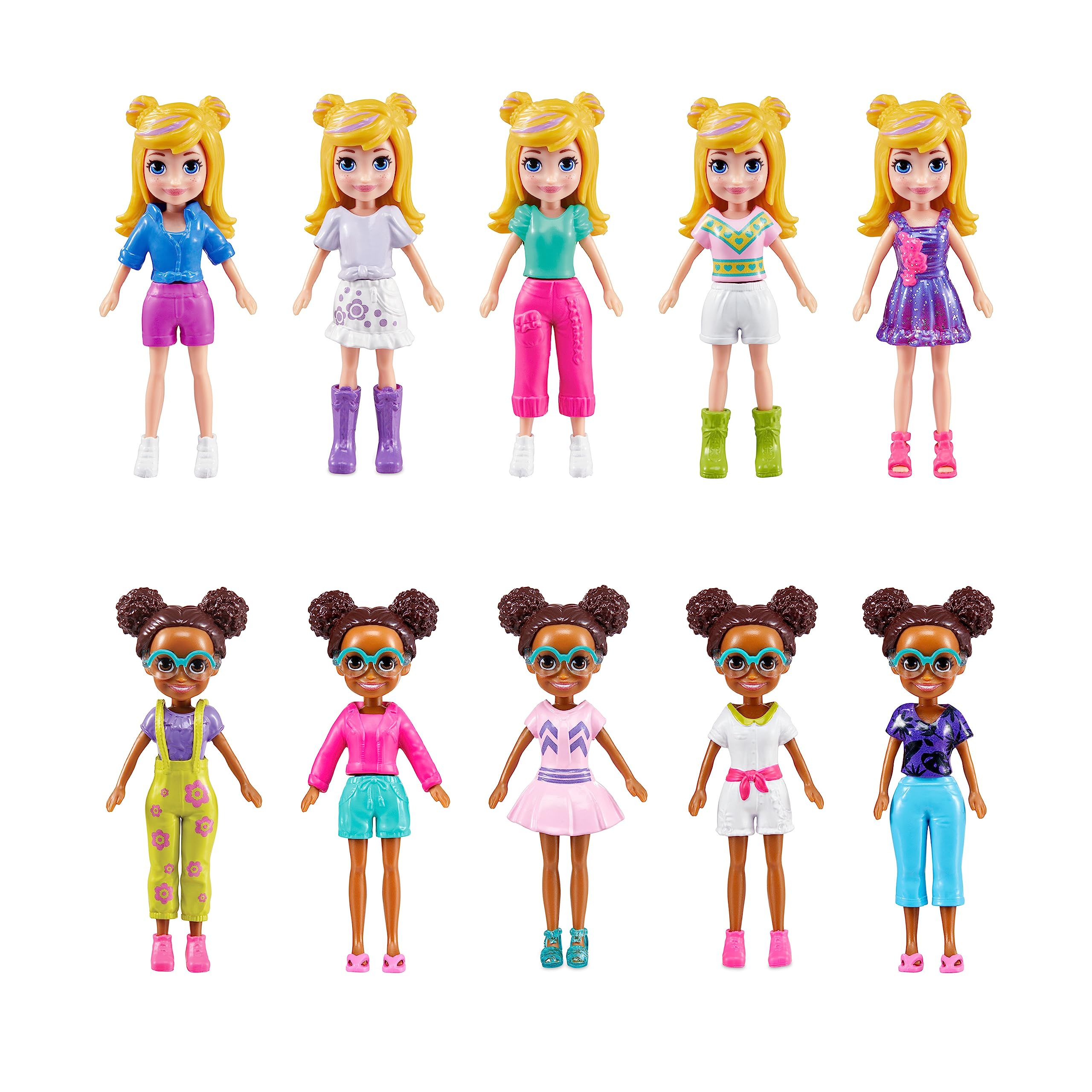 Foto 6 pulgar | Set De Moda Polly Pocket Sparkle Cove Adventure Con 4 Muñecas - Venta Internacional.