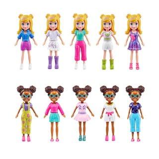 Foto 5 | Set De Moda Polly Pocket Sparkle Cove Adventure Con 4 Muñecas - Venta Internacional.