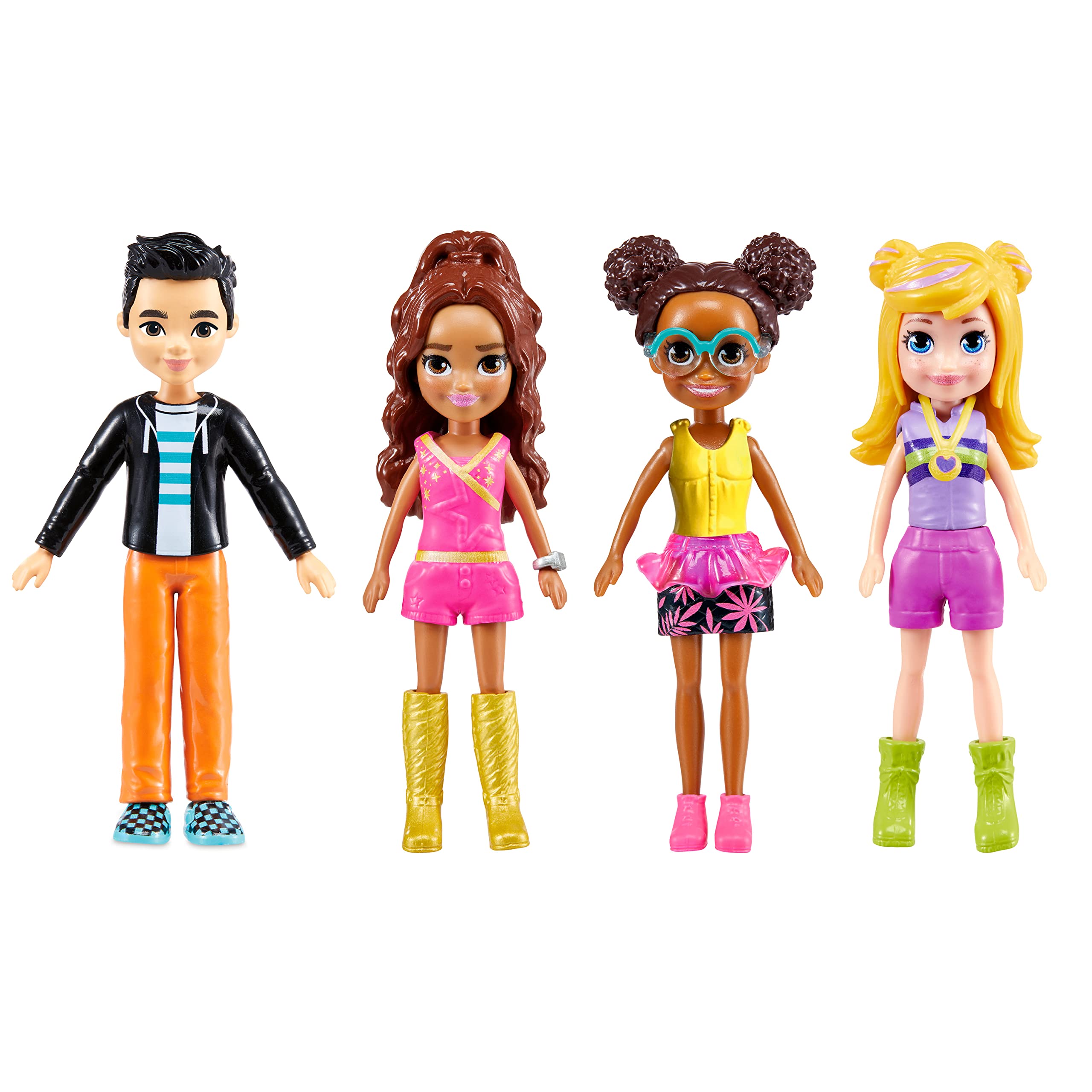 Foto 8 pulgar | Set De Moda Polly Pocket Sparkle Cove Adventure Con 4 Muñecas - Venta Internacional.