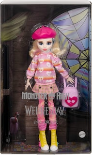 Foto 6 | Doll Monster High Wednesday Enid Sinclair Con Accesorios - Venta Internacional.