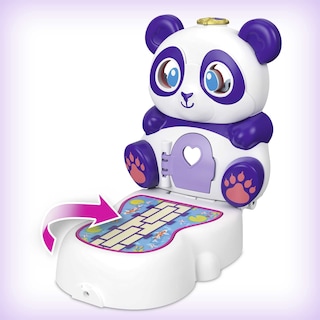 Foto 4 | Set Polly Pocket Gtm58 Flip & Find Panda Compact - Venta Internacional.