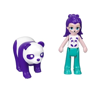 Foto 7 | Set Polly Pocket Gtm58 Flip & Find Panda Compact - Venta Internacional.