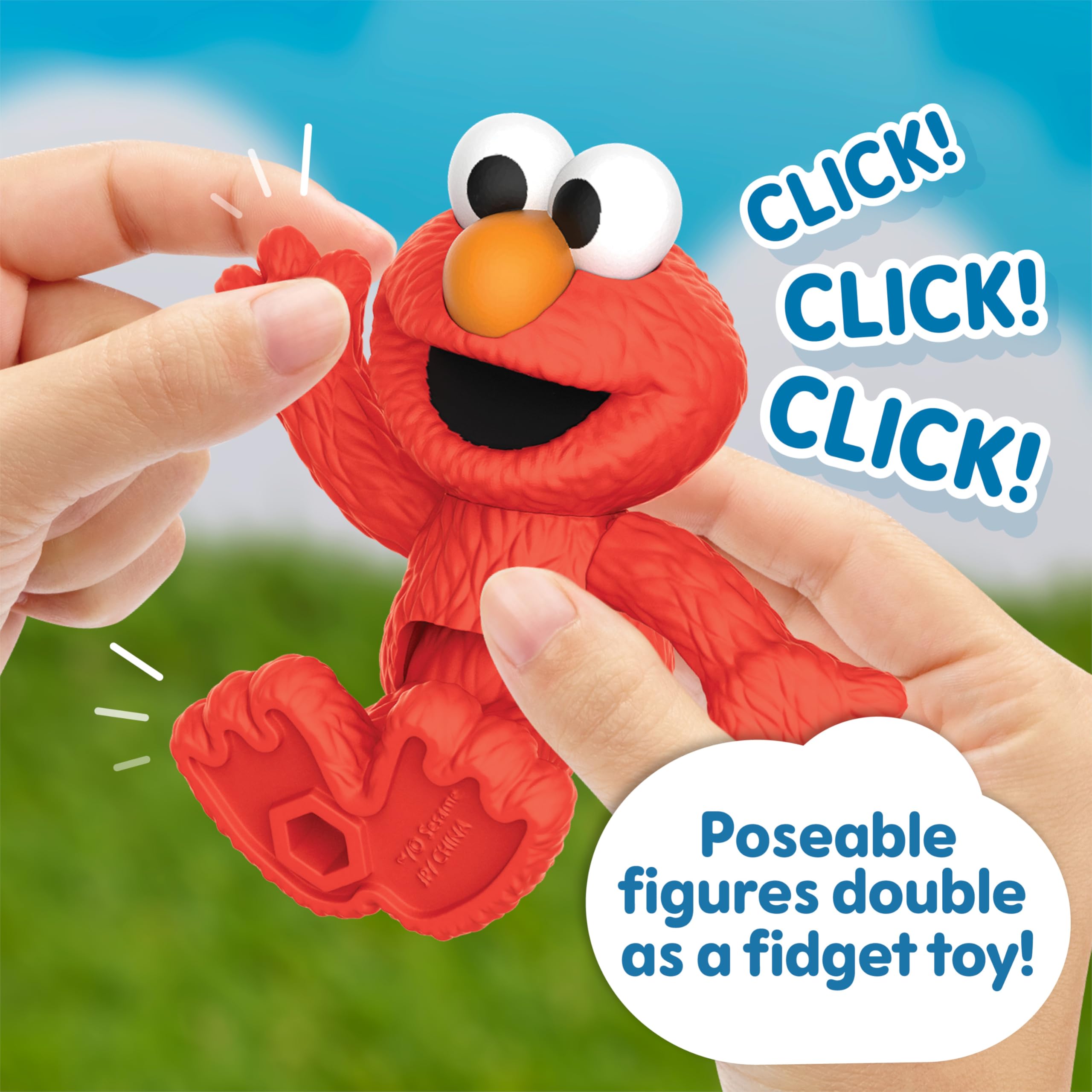 Foto 5 pulgar | Figuras De Juguete Just Play Sesame Street Neighborhood, 7 Piezas - Venta Internacional.