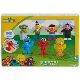 Foto 6 | Figuras De Juguete Just Play Sesame Street Neighborhood, 7 Piezas - Venta Internacional.