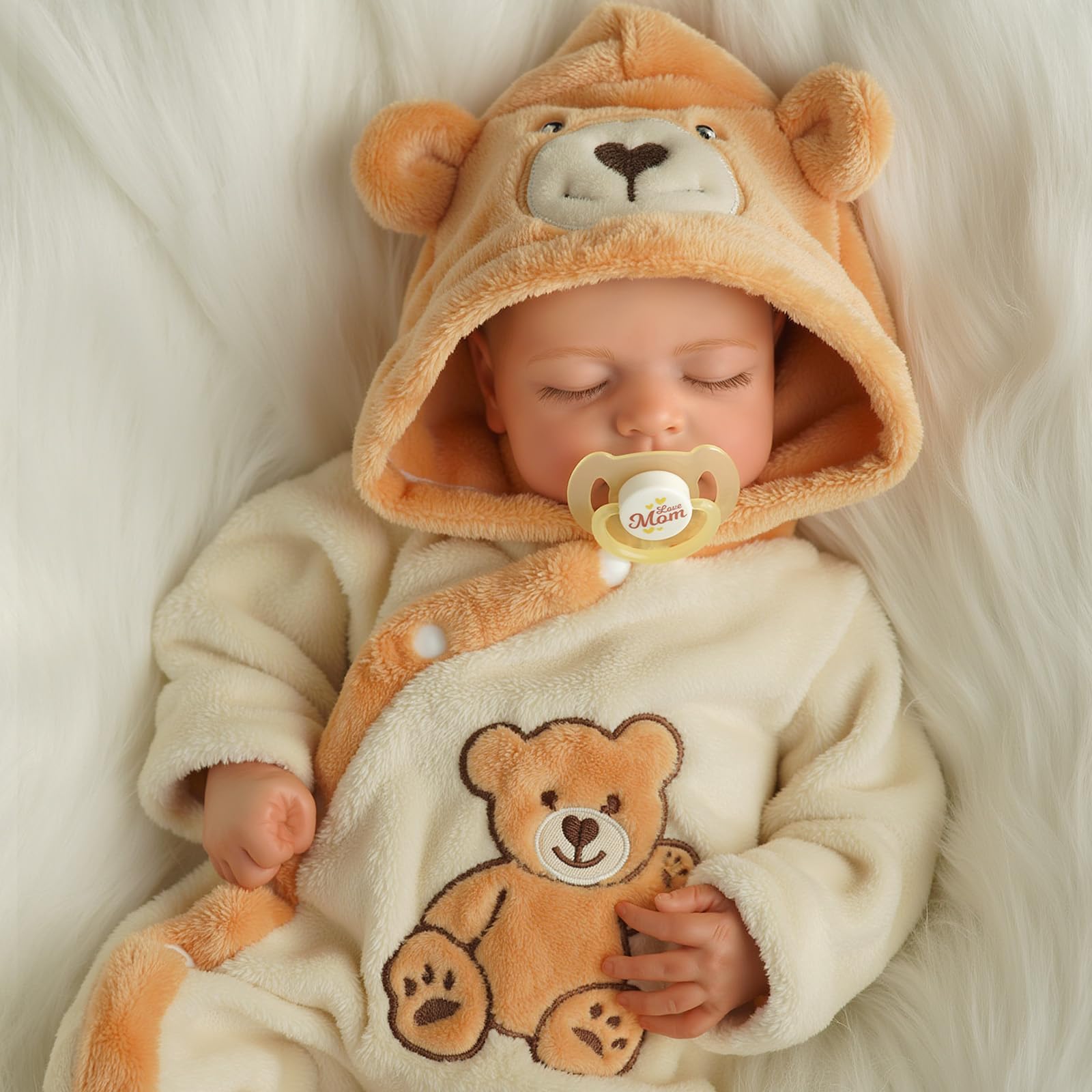 Foto 1 | Muñeca Reborn Babeside Noah Boy, 50 Cm, Cuerpo Completo De Vinilo - Venta Internacional.
