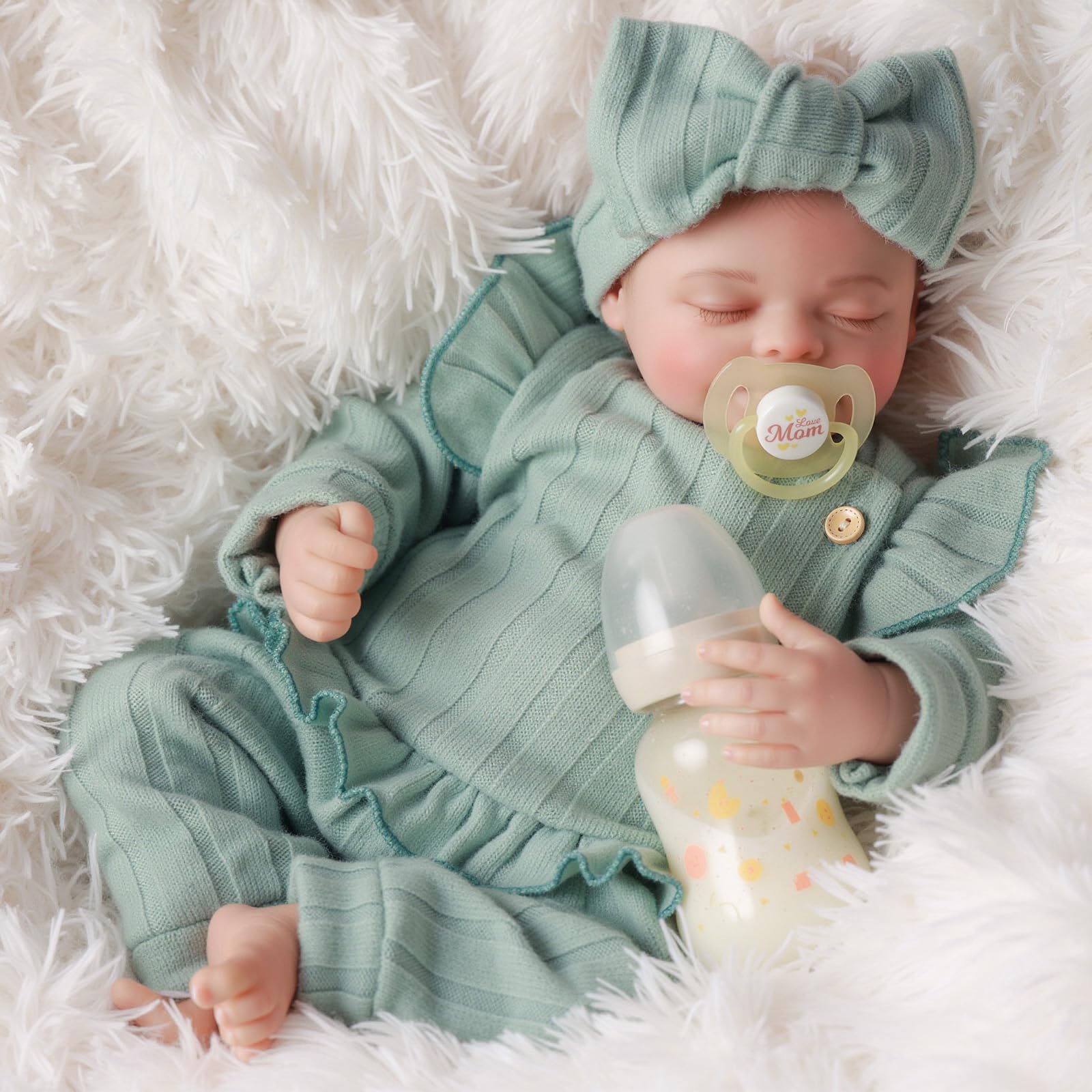 Foto 2 pulgar | Muñeca Reborn Babeside Ruby De 43 Cm Con Ropa Y Juguetes De Regalo Para 3 O Más - Venta Internacional.