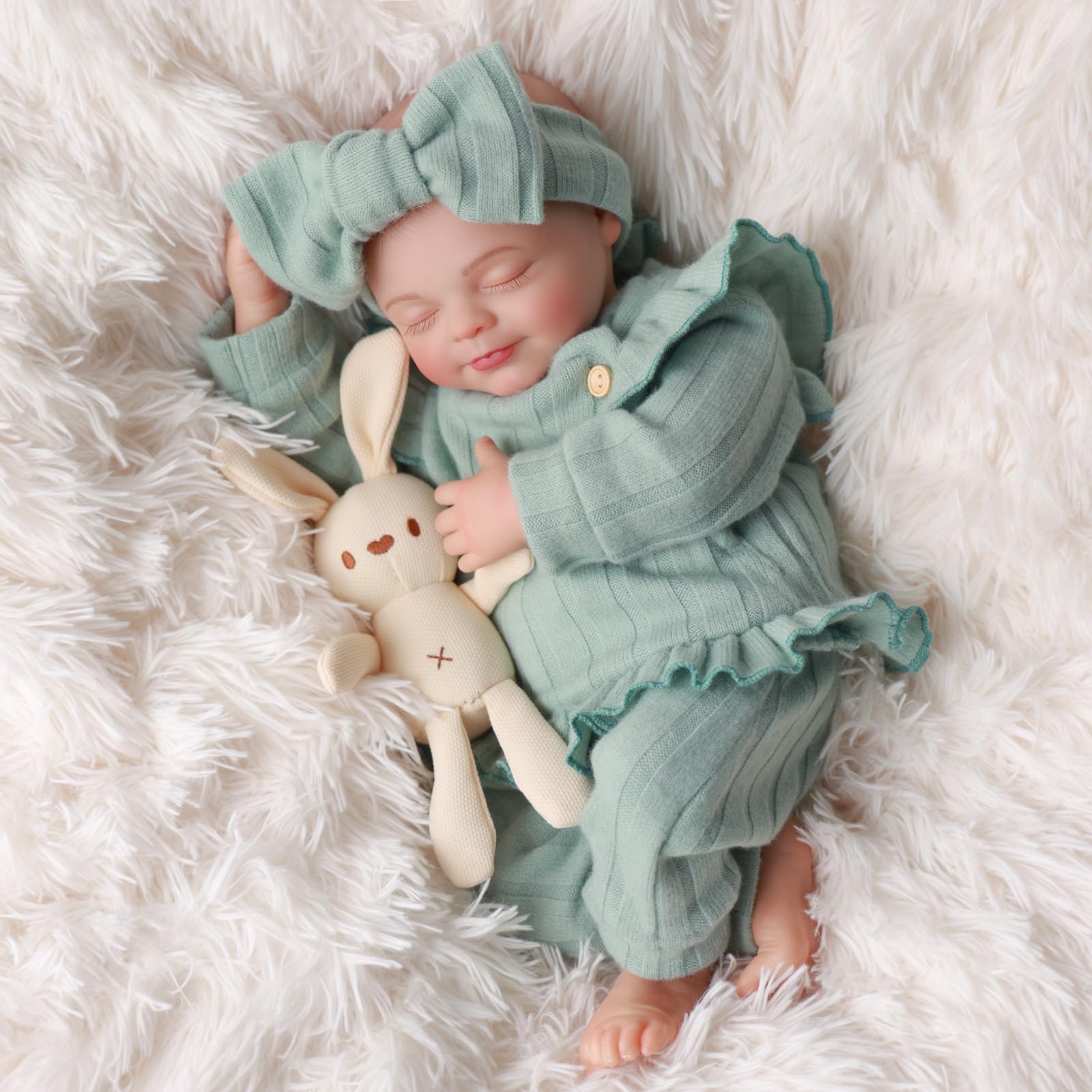 Foto 4 pulgar | Muñeca Reborn Babeside Ruby De 43 Cm Con Ropa Y Juguetes De Regalo Para 3 O Más - Venta Internacional.