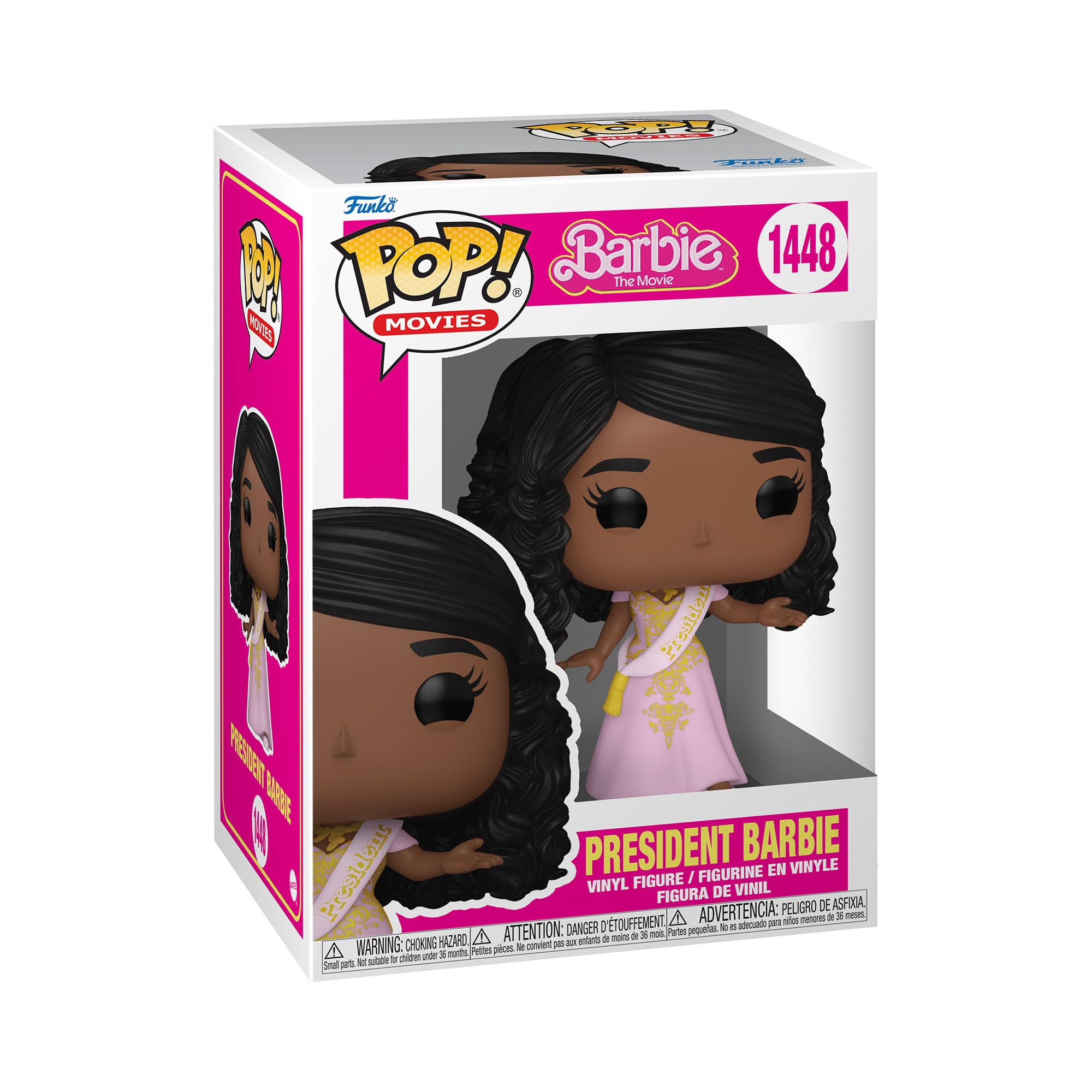 Foto 2 pulgar | Figura De Vinilo Coleccionable Funko Pop! Películas: Barbie President - Venta Internacional.