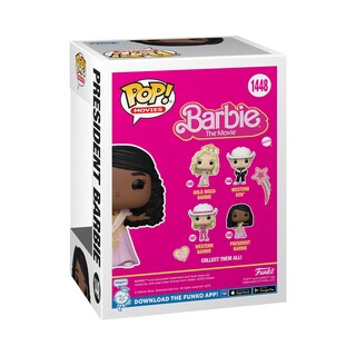 Foto 3 | Figura De Vinilo Coleccionable Funko Pop! Películas: Barbie President - Venta Internacional.