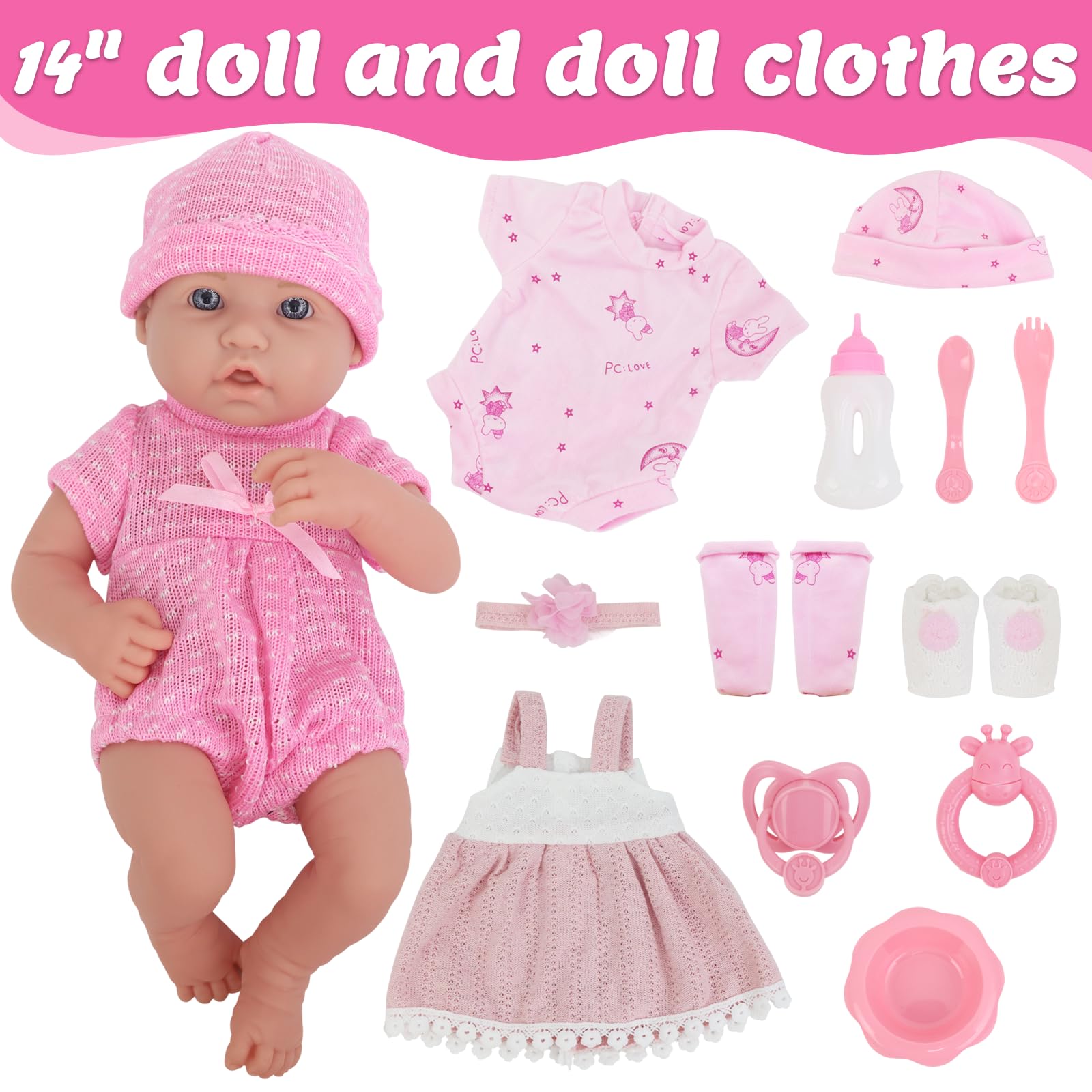 Foto 3 pulgar | Muñeca Unicorn Element con Ropa y Accesorios - Venta Internacional