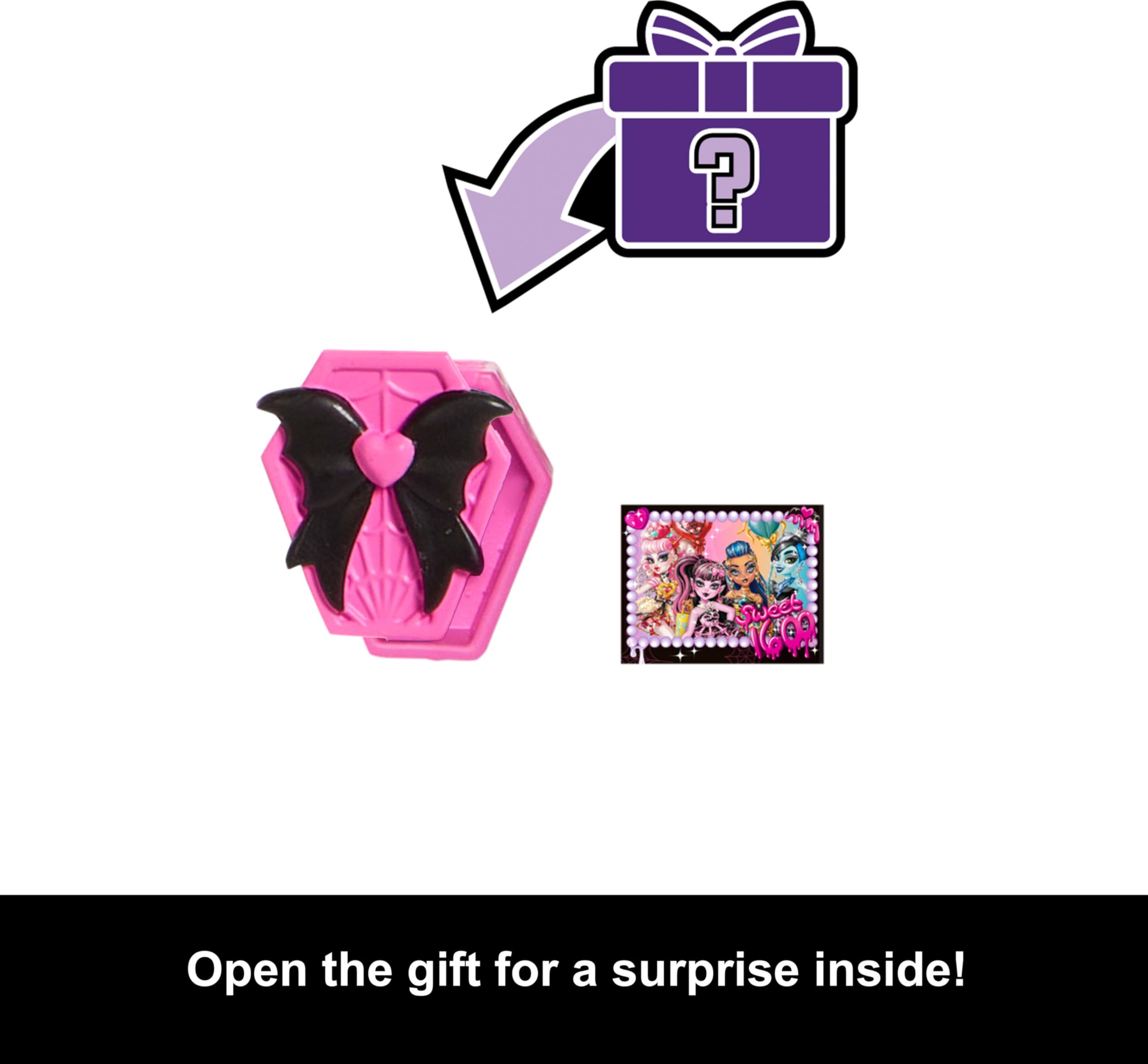 Foto 4 pulgar | Doll Monster High Scary Sweet Birthday Draculaura Con Acceso. - Venta Internacional.