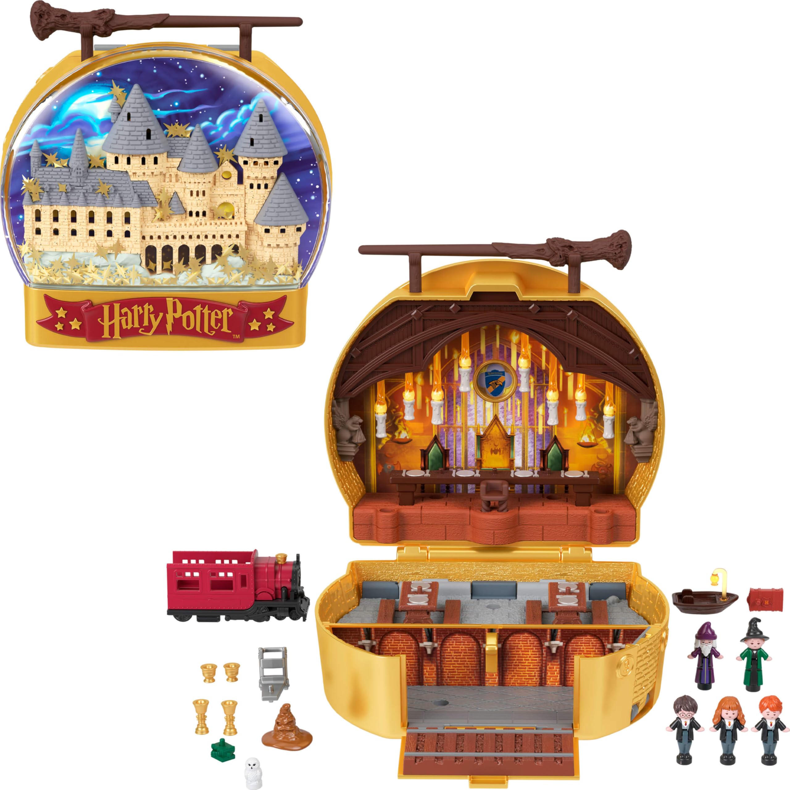 Foto 2 pulgar | Set De Juego De Coleccionista Polly Pocket Con Tema De Harry Potter Y Hogwarts - Venta Internacional.