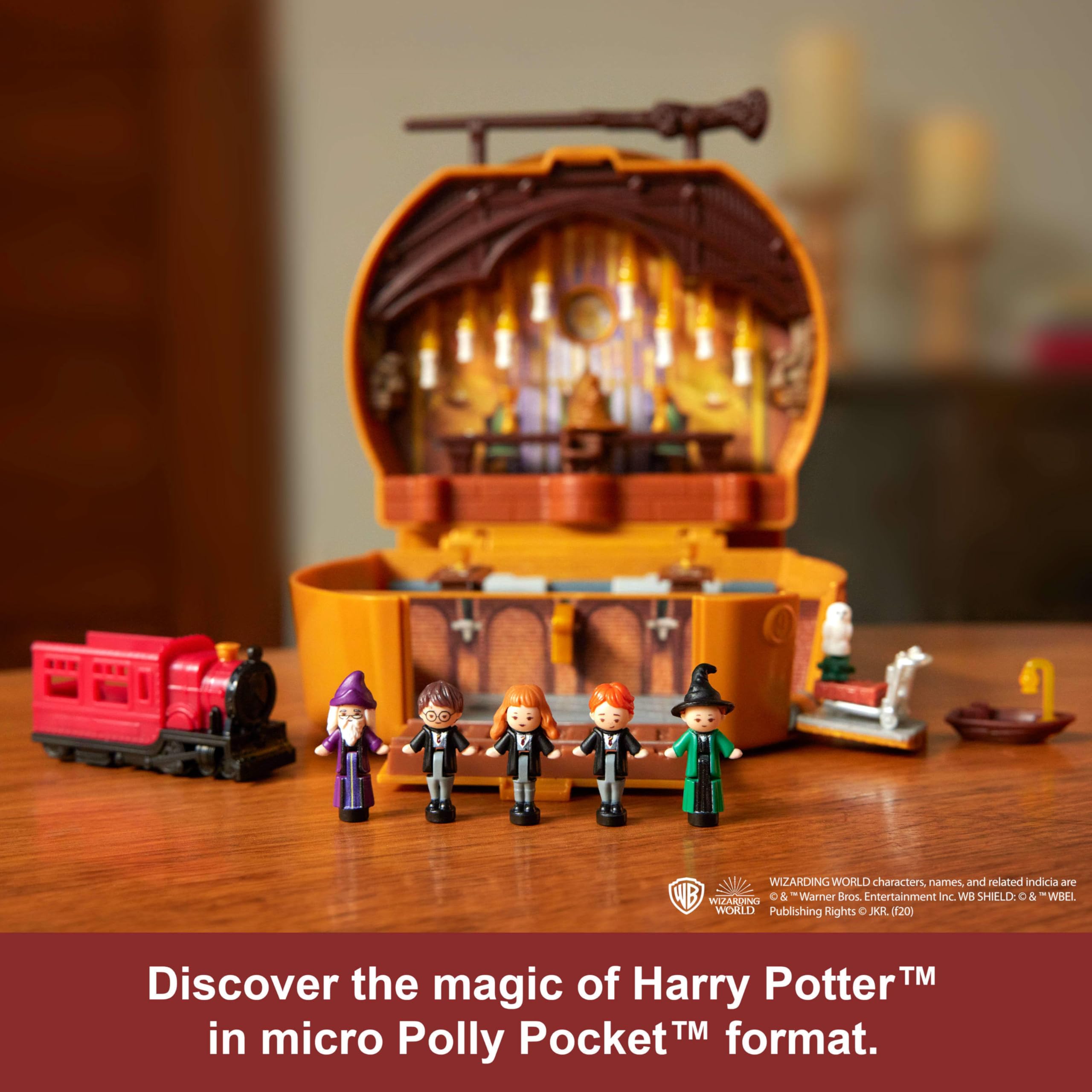 Foto 4 pulgar | Set De Juego De Coleccionista Polly Pocket Con Tema De Harry Potter Y Hogwarts - Venta Internacional.