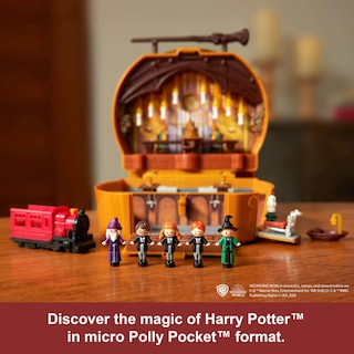 Foto 3 | Set De Juego De Coleccionista Polly Pocket Con Tema De Harry Potter Y Hogwarts - Venta Internacional.