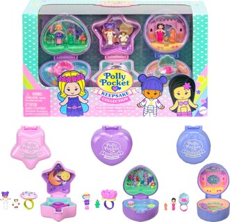 Foto 1 | Muñecas Polly Pocket Keepsake Collection con Accesorios-Venta Internacional