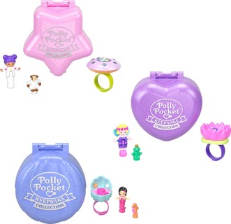 Foto 4 | Muñecas Polly Pocket Keepsake Collection con Accesorios-Venta Internacional