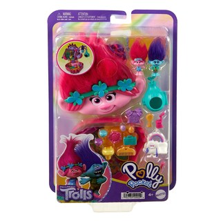 Foto 6 | Compact Playset Polly Pocket Trolls Con 2 Micromuñecas Y Accesorios - Venta Internacional.