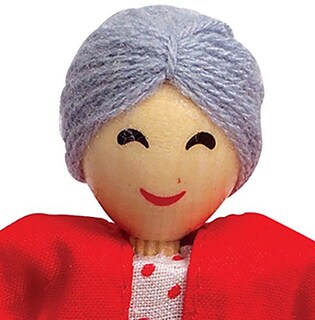 Foto 4 | Muñeca Asiática Doll House Hape E3502 Happy Family Con 7 Miembros - Venta Internacional.