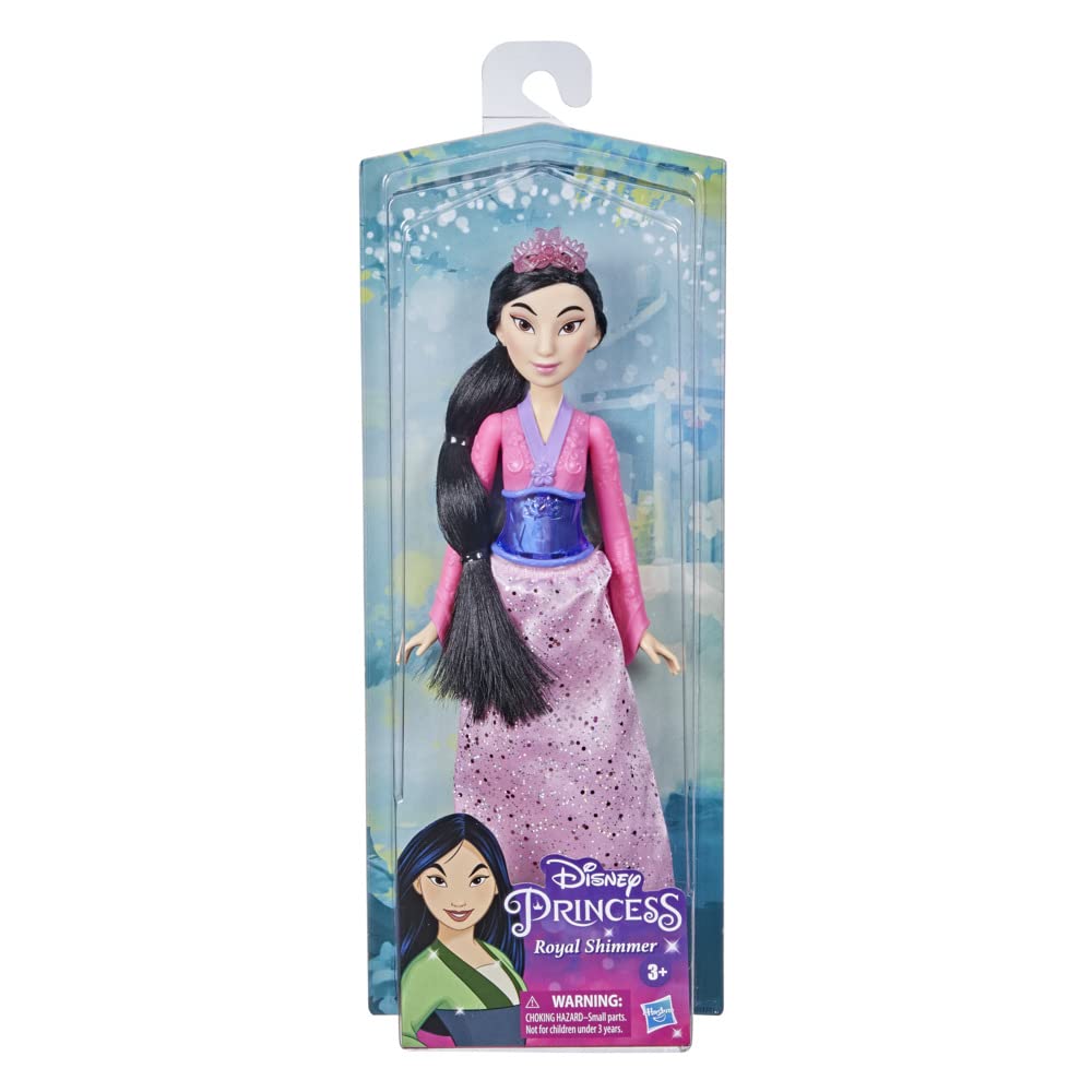 Foto 1 | Muñeca Moderna Disney Princess Royal Shimmer Mulan Con Falda - Venta Internacional.