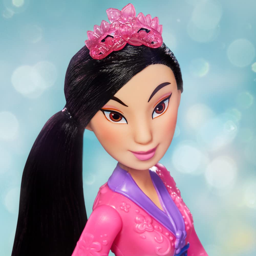 Foto 3 | Muñeca Moderna Disney Princess Royal Shimmer Mulan Con Falda - Venta Internacional.
