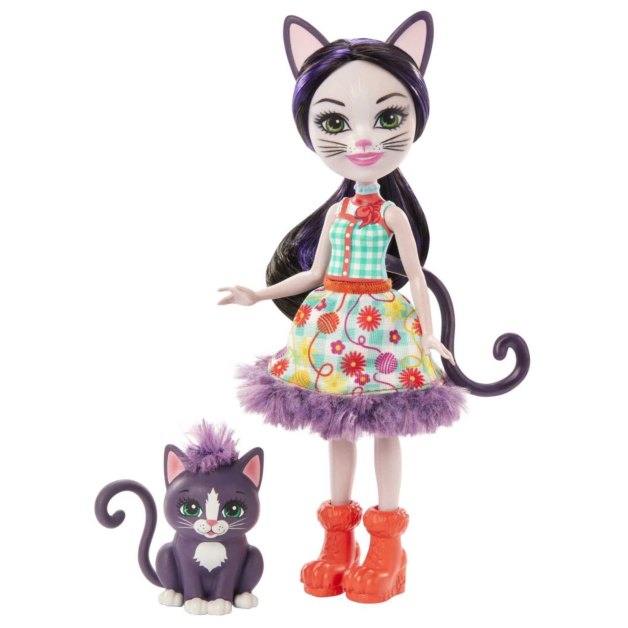 Foto 2 pulgar | Ardilla Sancha De Doll Enchantimals Con Muñeco, 15 Cm - Venta Internacional.