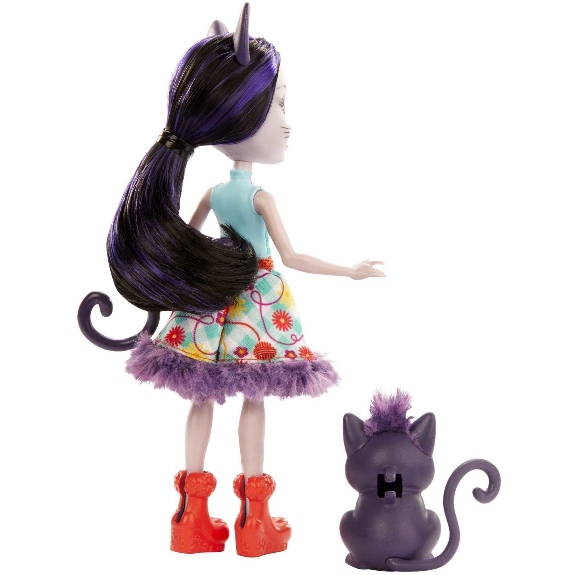 Foto 4 pulgar | Ardilla Sancha De Doll Enchantimals Con Muñeco, 15 Cm - Venta Internacional.