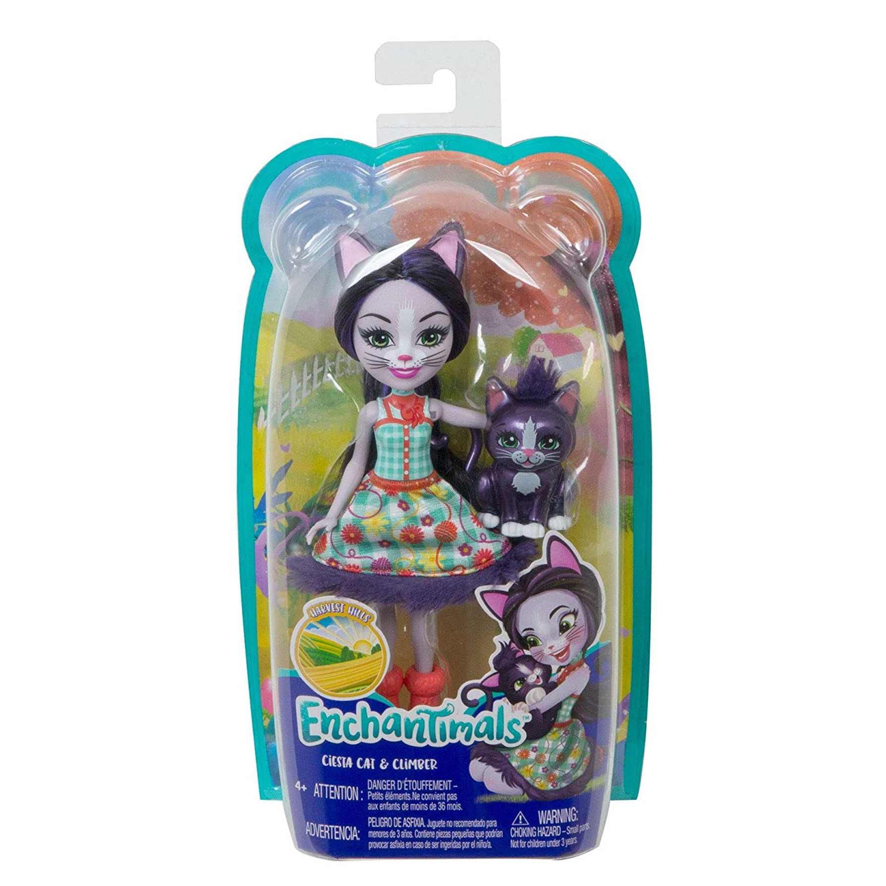 Foto 5 pulgar | Ardilla Sancha De Doll Enchantimals Con Muñeco, 15 Cm - Venta Internacional.