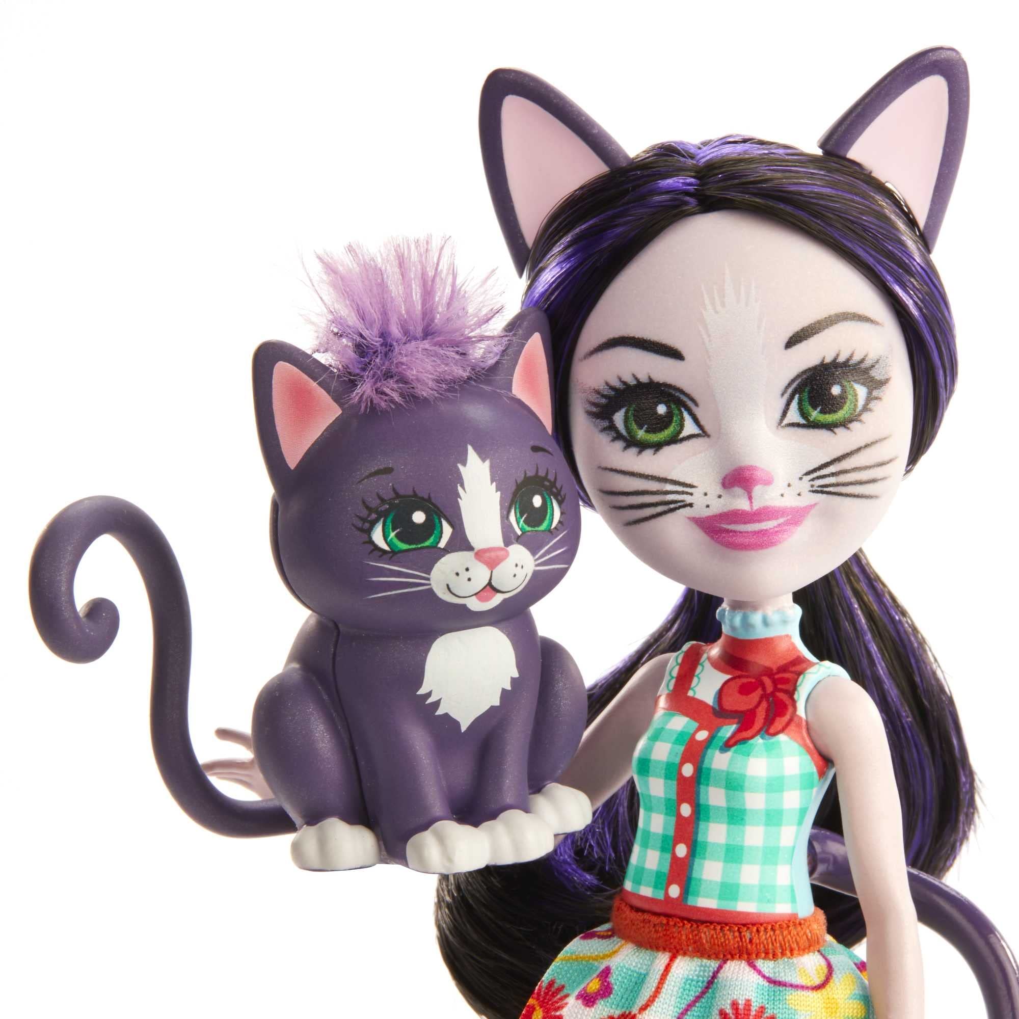 Foto 8 pulgar | Ardilla Sancha De Doll Enchantimals Con Muñeco, 15 Cm - Venta Internacional.