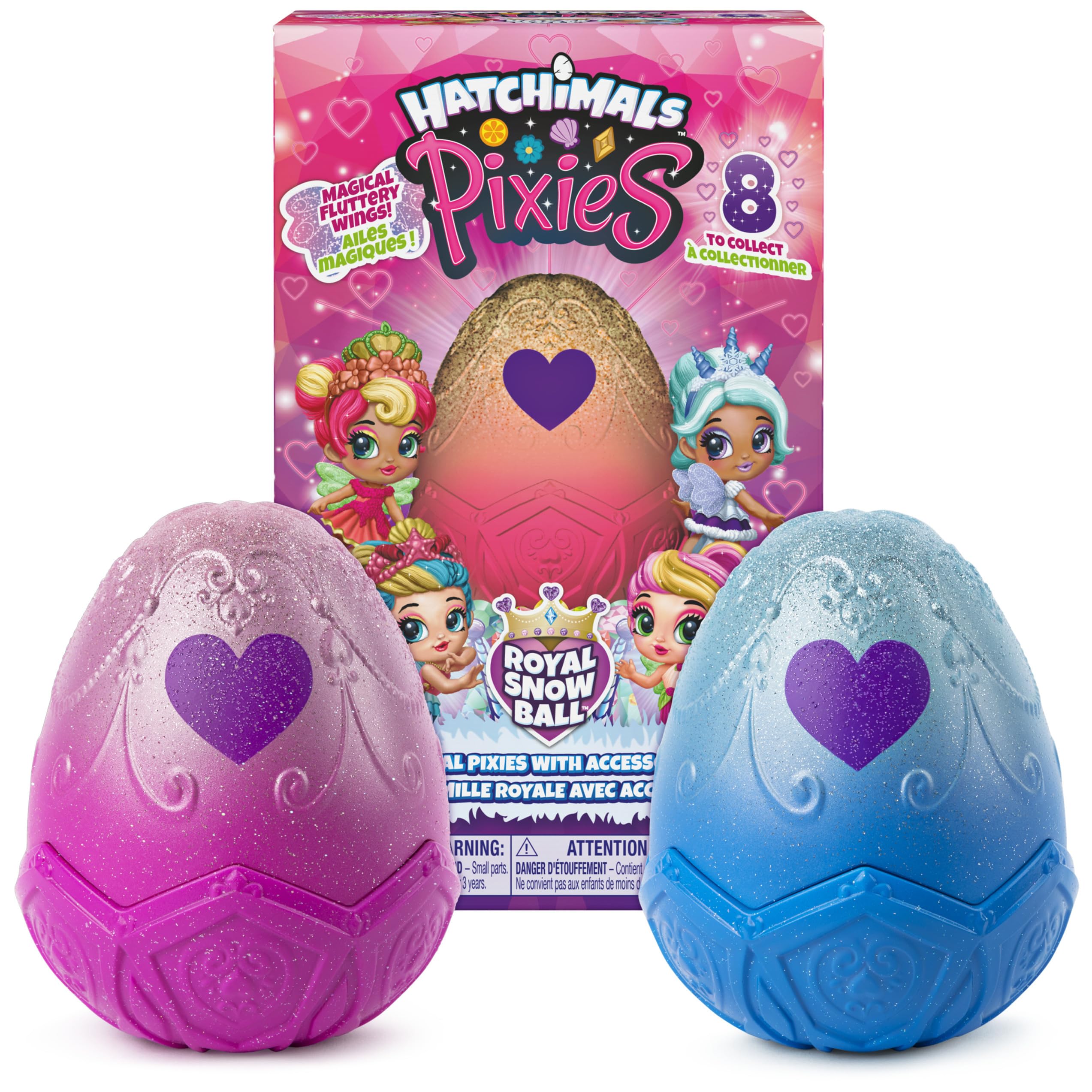 Foto 2 pulgar | Muñecas Coleccionables Hatchimals Pixies Royals, Paquete De 2 Para Niños Mayores De 5 Años - Venta Internacional.