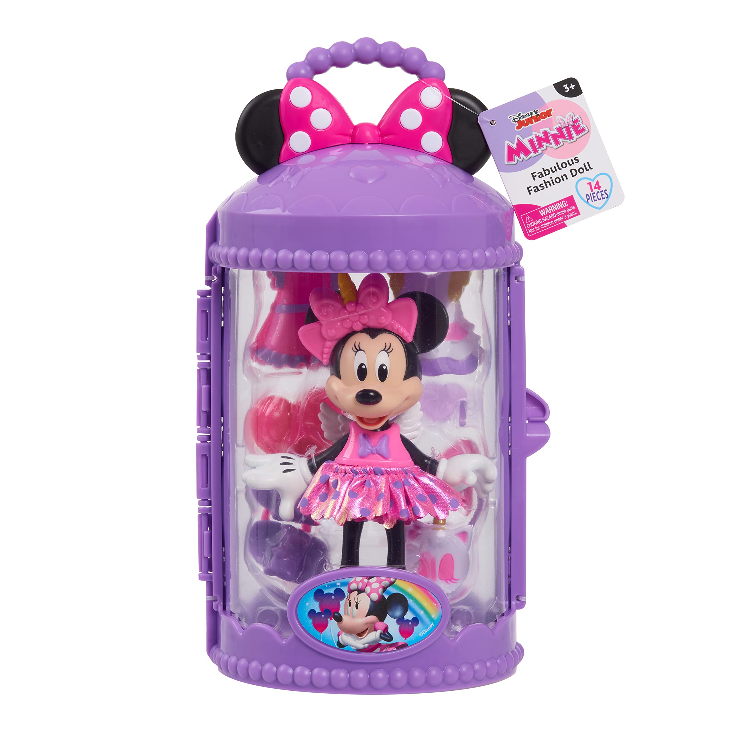 Foto 8 pulgar | Muñeca Moderna Just Play Disney Junior, Unicornio De Minnie Mouse - Venta Internacional.