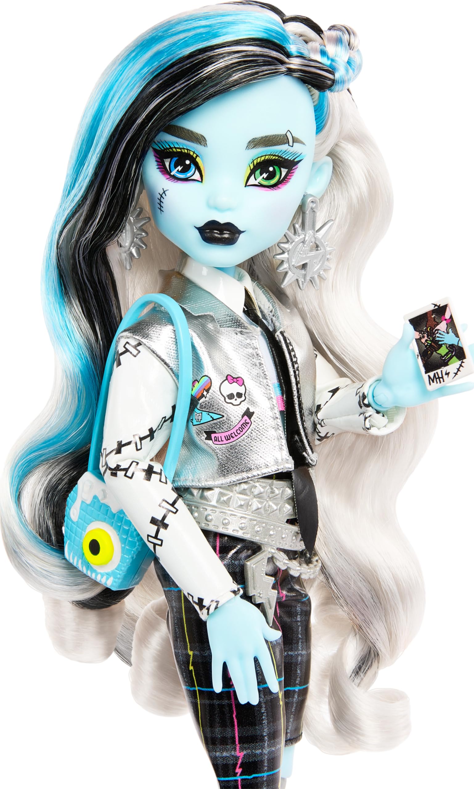 Foto 4 pulgar | Comité De Bienvenida De Frankie Stein De Doll Monster High Con 15 Acc - Venta Internacional.