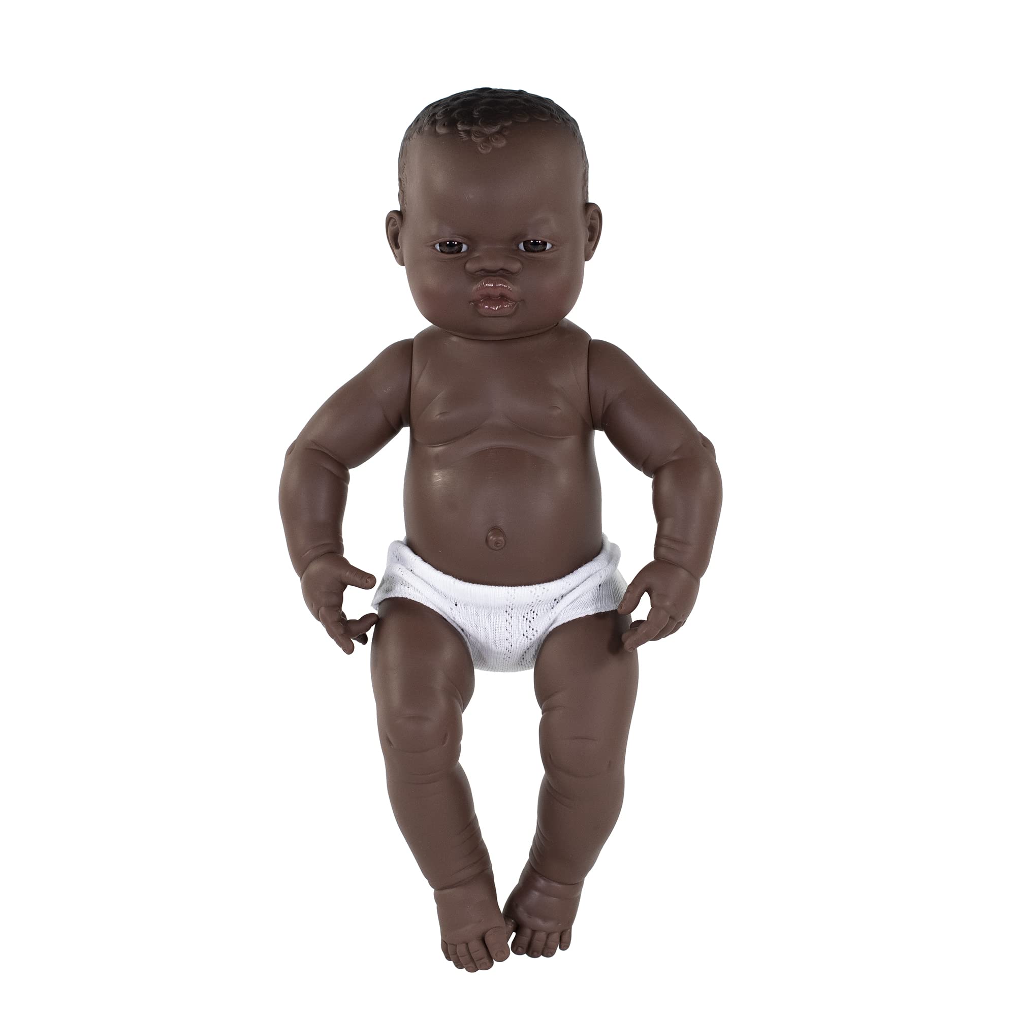 Foto 1 | Muñeca Miniland, Niña Africana Recién Nacida, 40 Cm, Anatómicamente Correcta - Venta Internacional.