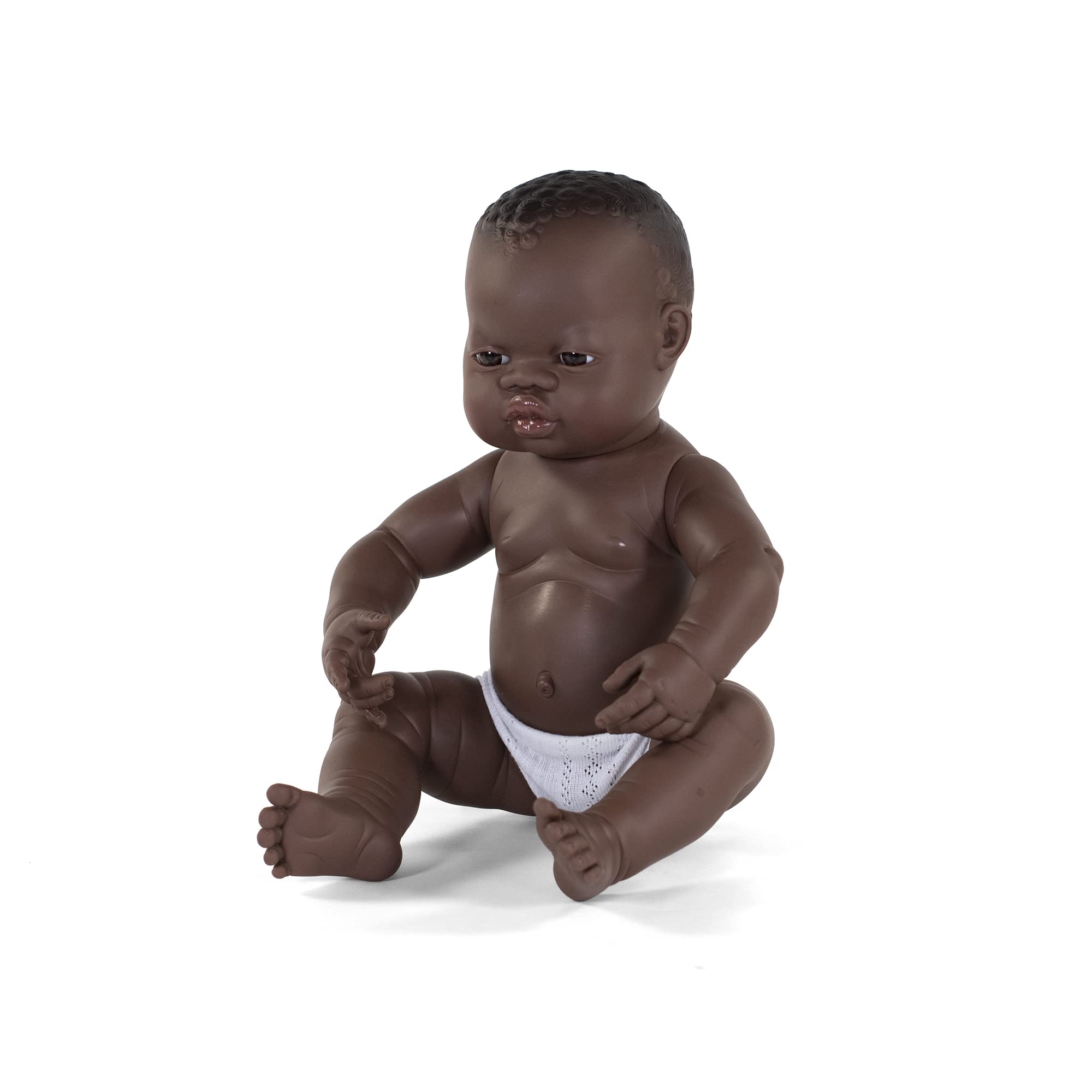 Foto 2 | Muñeca Miniland, Niña Africana Recién Nacida, 40 Cm, Anatómicamente Correcta - Venta Internacional.