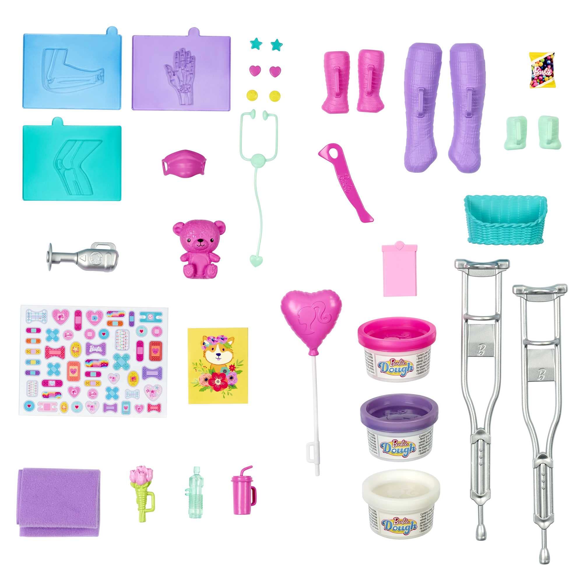Foto 8 pulgar | Playset Barbie Careers Fast Cast Clinic Con Morena Doctora - Venta Internacional.